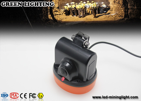 Luz de pouco peso da mineração do diodo emissor de luz do ABS, mineiro profissional Cap Lamp da categoria IP68
