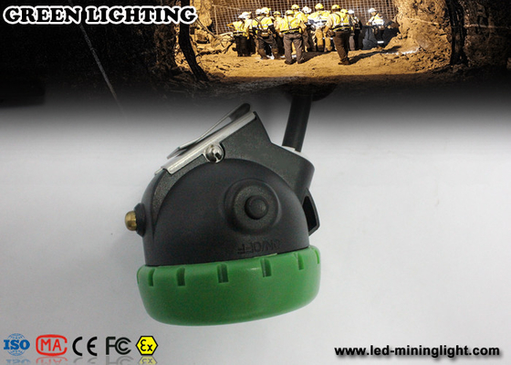 IP68 Lux Brightness Miners Cap Lamp luzes/12000 carbonoso impermeável
