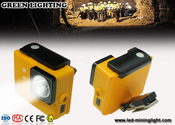 IP68 segurança Li farol/18650 - Ion Battery Rechargeable Miners Headlamp de mineração sem corda