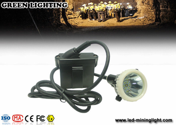 luzes carbonosas do anti explossion 1.11W, ciclos 1200 da bateria da lâmpada de tampão dos mineiros IP68
