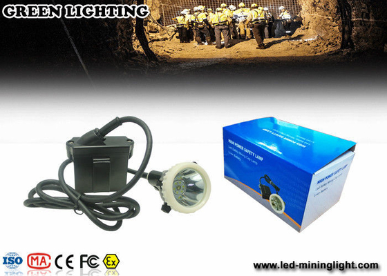 luzes carbonosas do anti explossion 1.11W, ciclos 1200 da bateria da lâmpada de tampão dos mineiros IP68