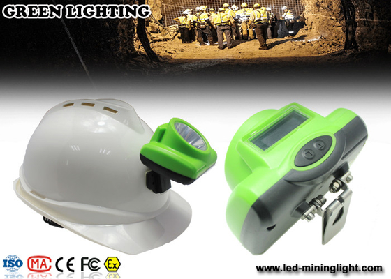 PC + ABS Cree Led Cordless Mining Lights com finalidade do SOS, tela de OLED