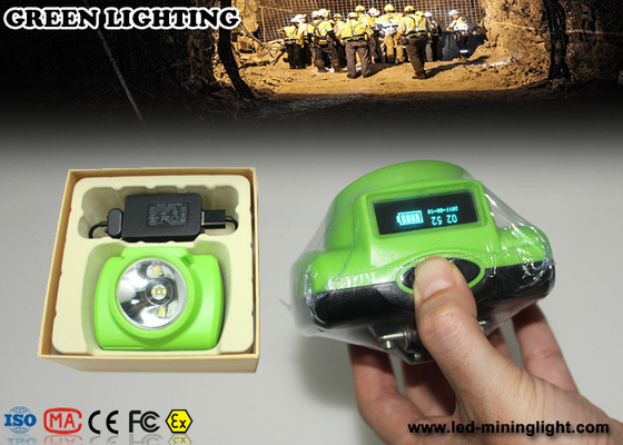 PC + ABS Cree Led Cordless Mining Lights com finalidade do SOS, tela de OLED
