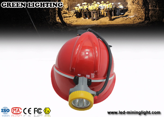 Lâmpada de 10000 mineiros elétrica do Lux, bateria do íon do farol 5.6Ah Li do capacete de segurança