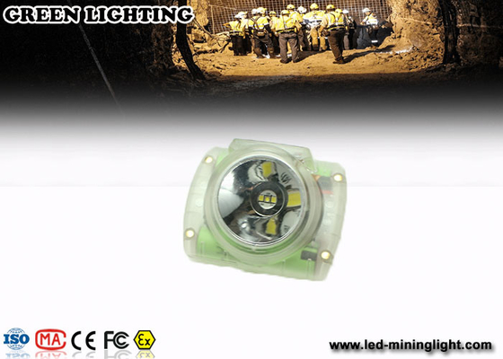 luzes carbonosas de 1W 300mA, bateria recarregável de carregamento principal do li do tempo da tocha 6h dos mineiros