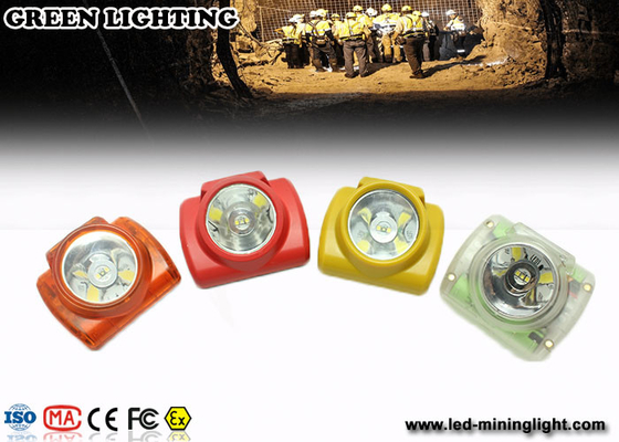 luzes carbonosas de 1W 300mA, bateria recarregável de carregamento principal do li do tempo da tocha 6h dos mineiros