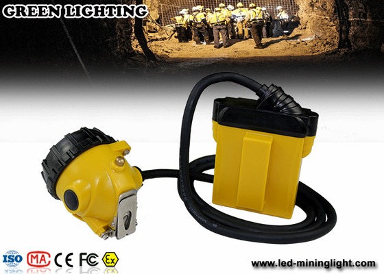 O capacete de segurança de mineração à prova de explosões conduziu luzes 25000 Lux Strong Brightness Corded Style