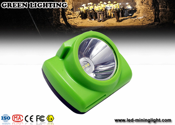 Luz impermeável da mineração do diodo emissor de luz/farol conduzido recarregável da mineração 20 horas de tempo de trabalho
