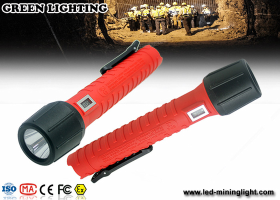 feixe alto à prova de explosões 1300lum da lanterna elétrica 20000lux de 3.7V 6400mah 18650