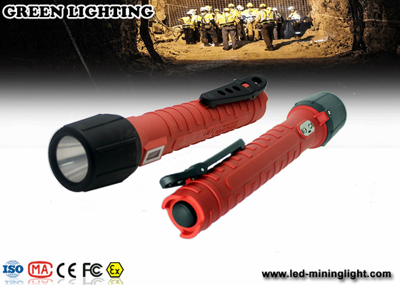 feixe alto à prova de explosões 1300lum da lanterna elétrica 20000lux de 3.7V 6400mah 18650
