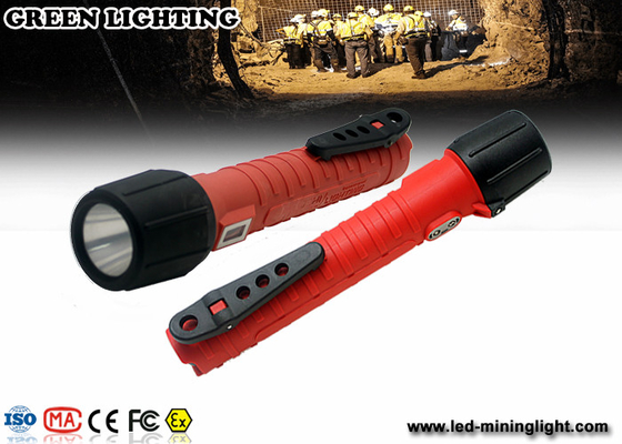feixe alto à prova de explosões 1300lum da lanterna elétrica 20000lux de 3.7V 6400mah 18650