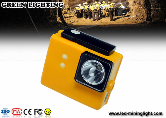 Bateria Cree Led Mining Light do PC 6.4ah 3.7v, luzes dos mineiros para capacetes de segurança