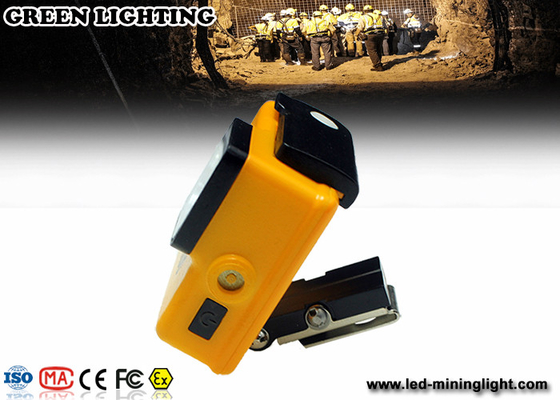 Bateria Cree Led Mining Light do PC 6.4ah 3.7v, luzes dos mineiros para capacetes de segurança