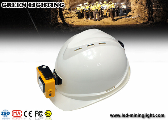 Bateria Cree Led Mining Light do PC 6.4ah 3.7v, luzes dos mineiros para capacetes de segurança