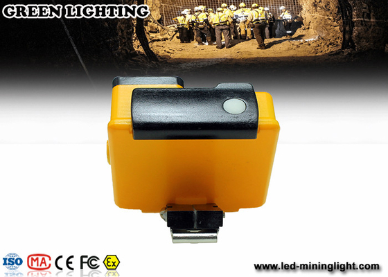 Bateria Cree Led Mining Light do PC 6.4ah 3.7v, luzes dos mineiros para capacetes de segurança