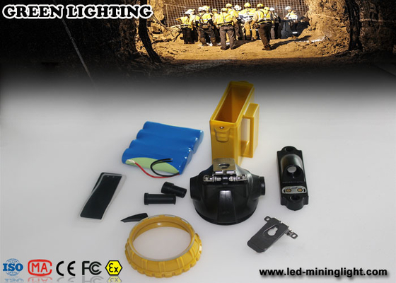 Luzes carbonosas do diodo emissor de luz da bateria 3W de 25000 Lux 12Ah com iluminação de 4 níveis