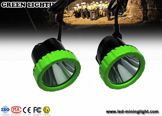 Sobre a luz de iluminação da mineração subterrânea da escala de 500m, lâmpada de mineração do diodo emissor de luz de 3.7V 11.2Ah