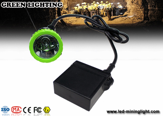 Sobre a luz de iluminação da mineração subterrânea da escala de 500m, lâmpada de mineração do diodo emissor de luz de 3.7V 11.2Ah