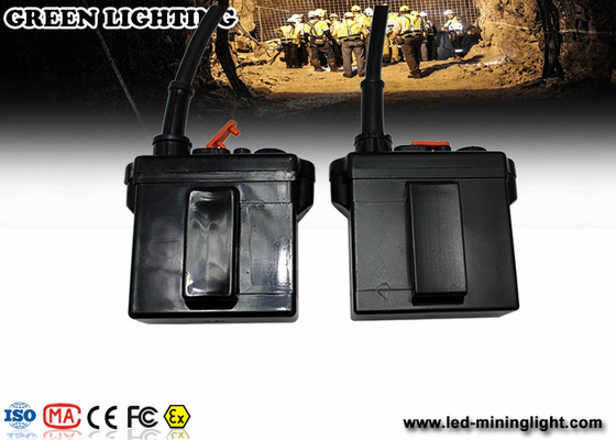 As luzes de mineração recarregáveis do tampão, luzes do capacete da mineração do diodo emissor de luz com CE, ATEX, EXIBII MI aprovaram
