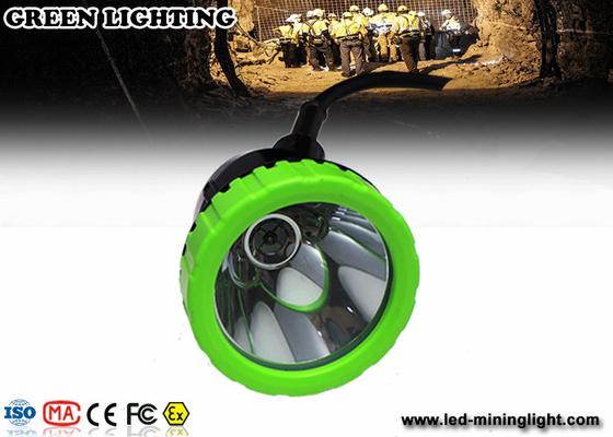 As luzes de mineração recarregáveis do tampão, luzes do capacete da mineração do diodo emissor de luz com CE, ATEX, EXIBII MI aprovaram