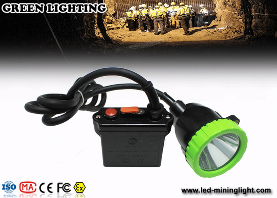 50000 o capacete de segurança de mineração da bateria do íon do Lux 11.2Ah Li conduziu luzes, luz IP68 de caça impermeável