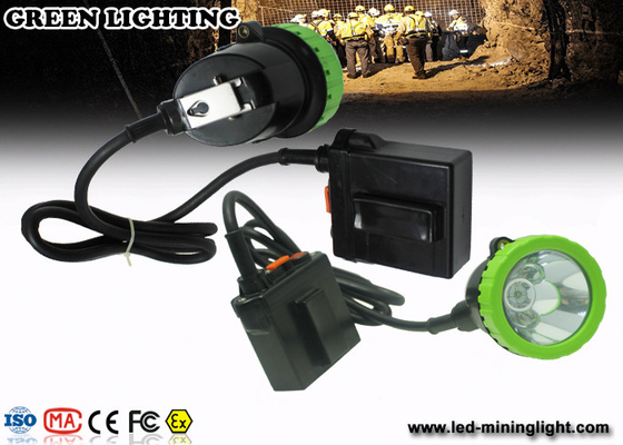 50000 o capacete de segurança de mineração da bateria do íon do Lux 11.2Ah Li conduziu luzes, luz IP68 de caça impermeável
