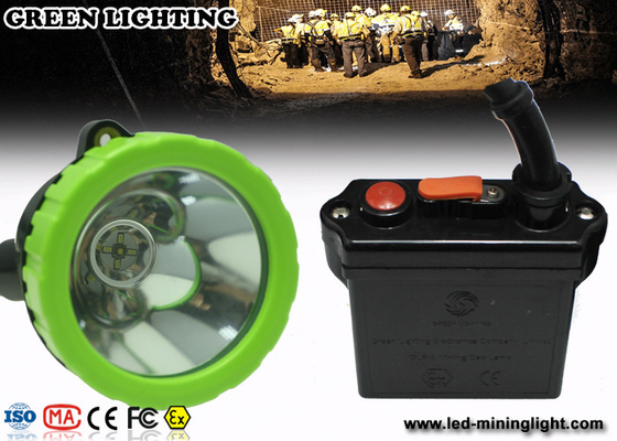 50000 o capacete de segurança de mineração da bateria do íon do Lux 11.2Ah Li conduziu luzes, luz IP68 de caça impermeável