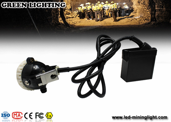 Lâmpada de mineração do diodo emissor de luz do tampão da emergência recarregável, farol da mineração de 1.11W 300mA