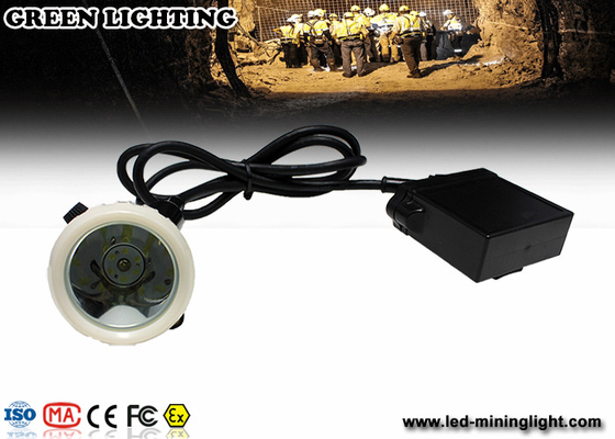 Lâmpada de mineração do diodo emissor de luz do tampão da emergência recarregável, farol da mineração de 1.11W 300mA