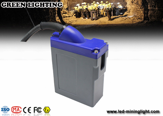 luz forte da mineração do diodo emissor de luz 4000lux, farol da mineração da emergência com 6.6Ah 3.7V Li Ion Battery