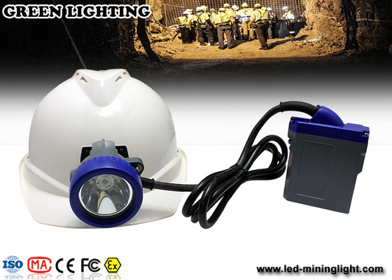 Luz de mineração recarregável do diodo emissor de luz com material do PC, 216lum categoria impermeável da iluminação IP68