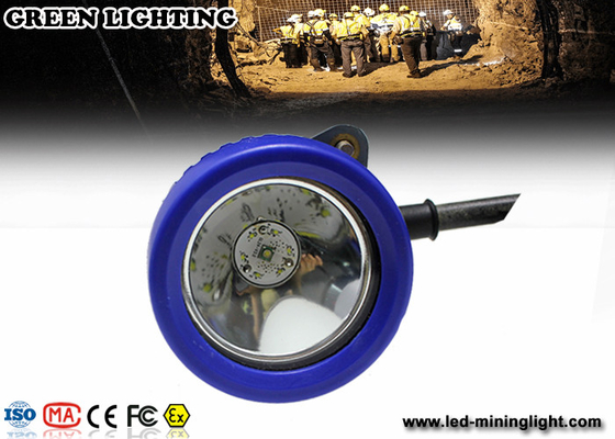 Luzes de mineração do tampão da mineração da emergência, luz de mineração do capacete com a bateria do li-íon de 1*18650 6.6Ah