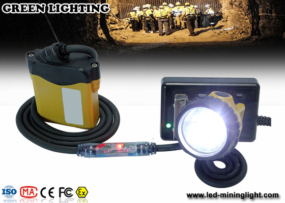 Lâmpada de tampão de mineração da segurança do farol do diodo emissor de luz, brilho super 25000lux IP68