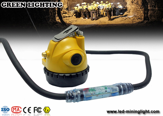 Lâmpada de tampão de mineração da segurança do farol do diodo emissor de luz, brilho super 25000lux IP68