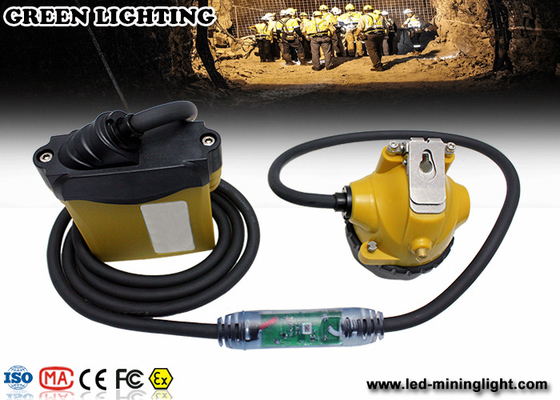 Lâmpada de tampão de mineração da segurança do farol do diodo emissor de luz, brilho super 25000lux IP68