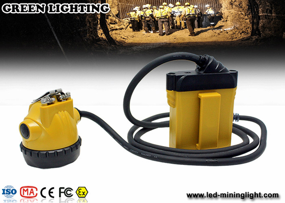 Lâmpada de tampão dos mineiros das luzes do tampão da mineração do diodo emissor de luz com bloco da bateria de 3.7V 10.4Ah SAMSUNG
