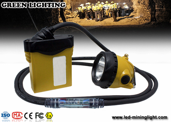 10.4Ah 3.7V Cree Mining Cap Lights, brilho da luz de 348lum 25000lux