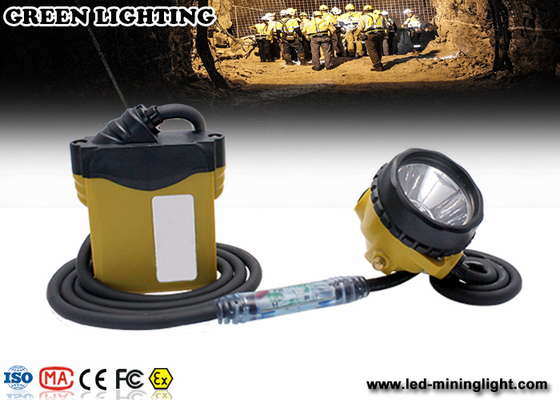 10.4Ah 3.7V Cree Mining Cap Lights, brilho da luz de 348lum 25000lux