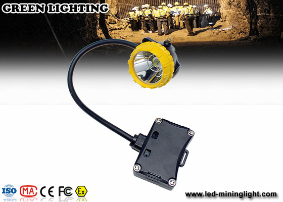 Farol recarregável do diodo emissor de luz do PC à prova de explosões, luzes dos mineiros da segurança de 208lum 15000lux