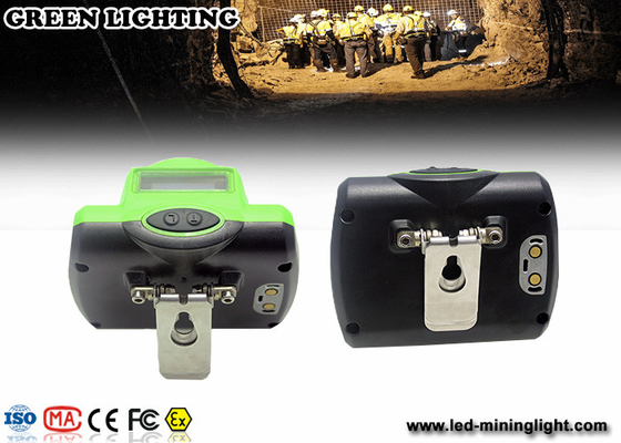 Brilho alto de mineração sem corda recarregável plástico de Headlamp 13000lux do mineiro do diodo emissor de luz das luzes do PC
