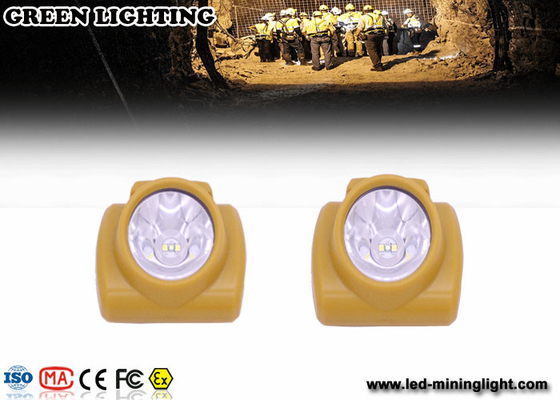 Luzes sem corda de mineração conduzidas rádio 13000 Lux Rechargeable Lithium Battery da mineração da lâmpada de tampão