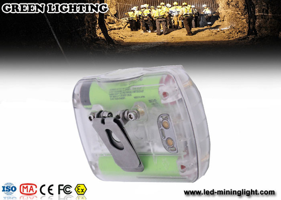 Faróis de mineração recarregáveis sem corda Cree Led, luz do capacete de mineiros de carvão à prova de explosões