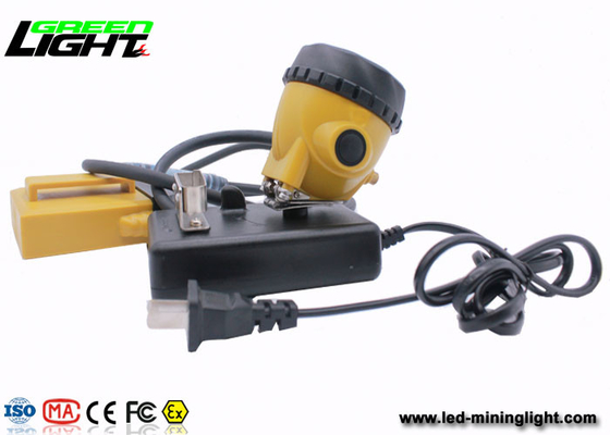Lâmpada de mineração à prova de explosões do diodo emissor de luz do IP 68 com luz do cabo da segurança, 28000 Lux Miners Cap Lamp
