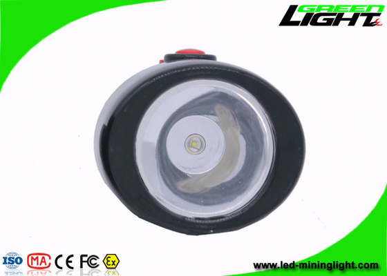 Msha aprovou as luzes de mineração sem corda do tampão, mineiro preto portátil Lamp com 15 horas de tempo de iluminação