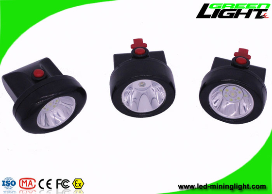 Msha aprovou as luzes de mineração sem corda do tampão, mineiro preto portátil Lamp com 15 horas de tempo de iluminação