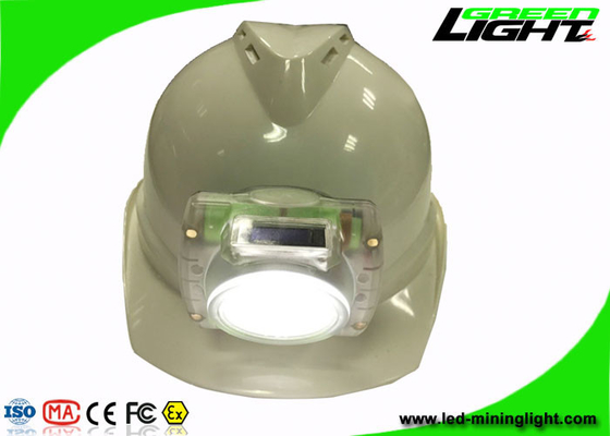 Diodo emissor de luz sem corda que mina a lâmpada leve do capacete de segurança dos mineiros IP68 o trabalho da mina subterrânea da segurança
