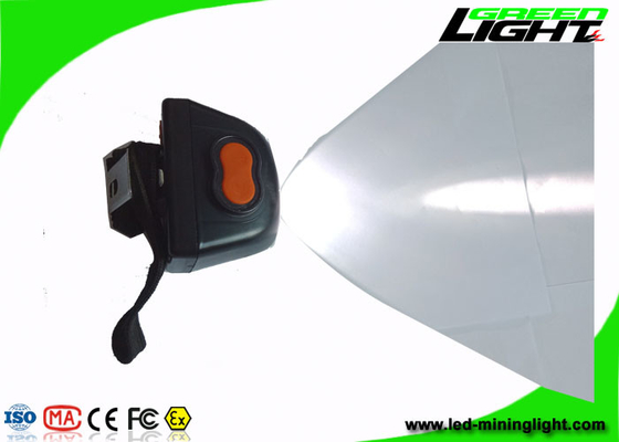 Farol conduzido recarregável preto sem corda da lâmpada do tampão para a abertura de mineração Pit Hunting Fishing