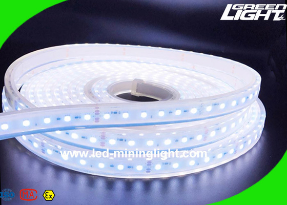 Luzes de tira flexíveis impermeáveis brancas frescas do diodo emissor de luz para a iluminação de segurança das minas subterrâneas