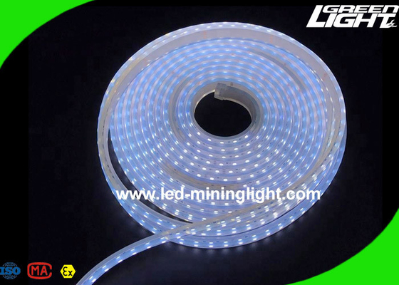 Luzes de tira flexíveis impermeáveis brancas frescas do diodo emissor de luz para a iluminação de segurança das minas subterrâneas