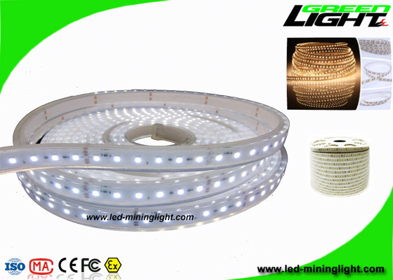 Anti choque luminoso flexível explosivo de tira do diodo emissor de luz resistente com gel de silicone